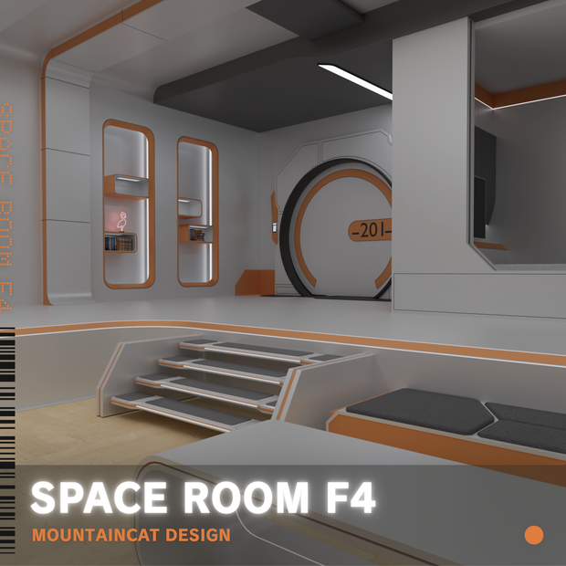 3Dモデル [Space Room F4]