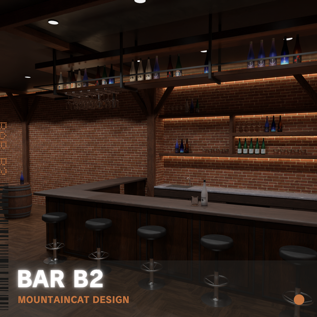 3Dモデル [Bar B2]
