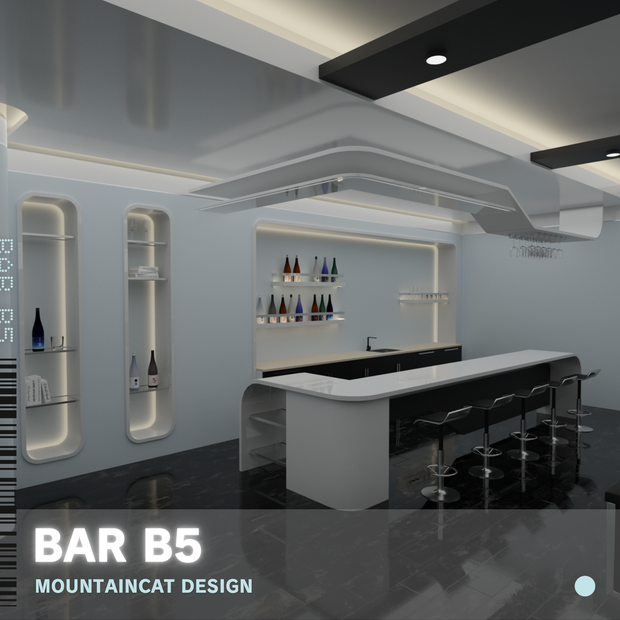 3Dモデル [Bar B5]