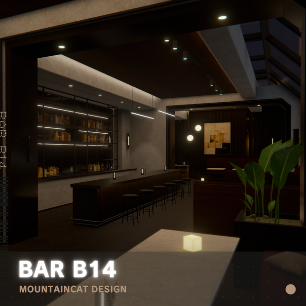  3Dモデル [Bar B14]