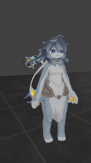 ネロミアちゃんを少しだけ大人化改変用プレハブ