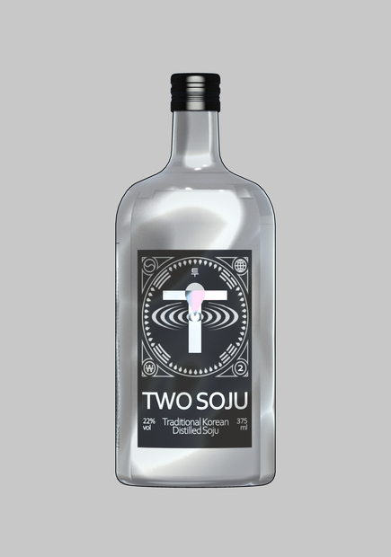[100¥] Korean_Two_Soju / alcohol _韓国焼酎 / 酒