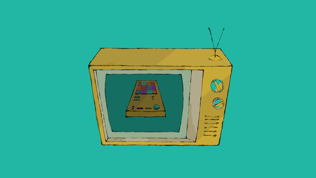 テレビ（色差分/透明背景/モーション付き）