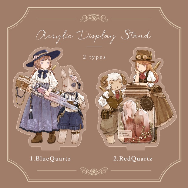 アクリルスタンド - Clockwork mini - YumikoTezuka - BOOTH shop - BOOTH