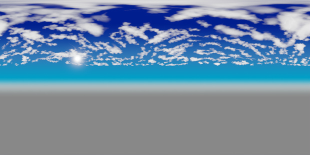 HDR画像　青空1