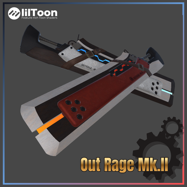 【VRChat向け】Out Rage Mk.Ⅱ