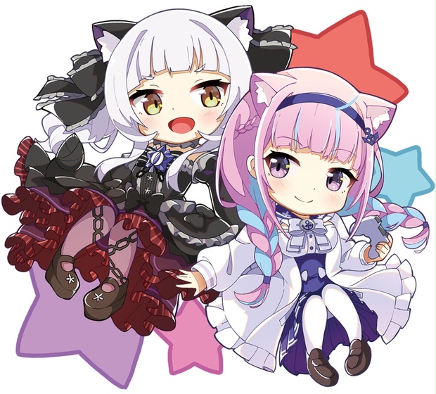 非公式】新衣装あくシオ アクリルキーホルダー【ホロライブ】 - 100