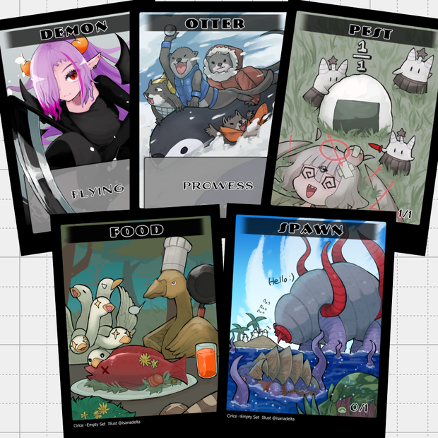 MTGトークン5枚セット【Rivals Set】