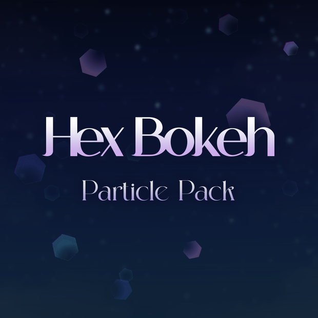 Hex Bokeh Particle Pack
