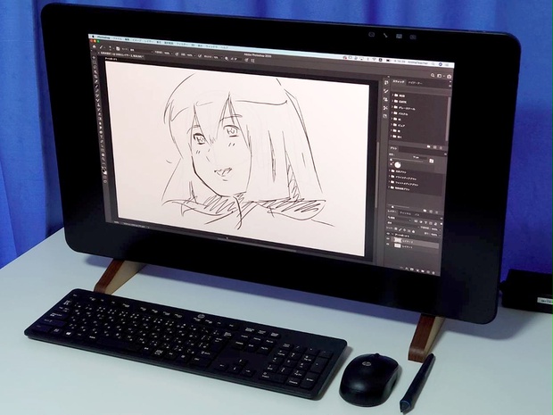 新発売！Cintiq Pro 24用 傾斜角可変スタンド 最大75度 - その他雑貨