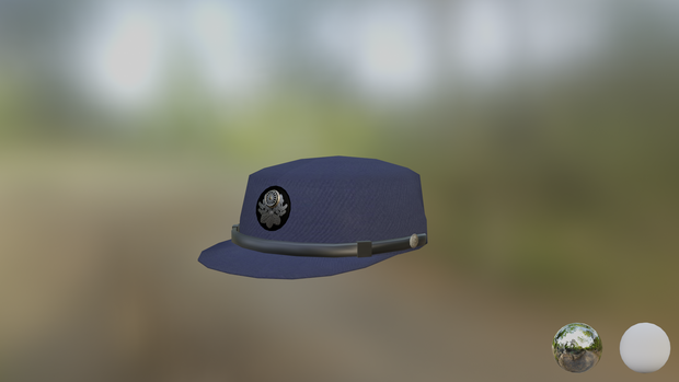 鉄道員の作業帽子(JNR_cap)ver.1.0