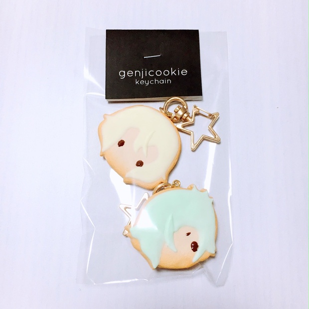 ハロウィンくまのシャカシャカクッキーキーホルダーヘアゴムフェイク