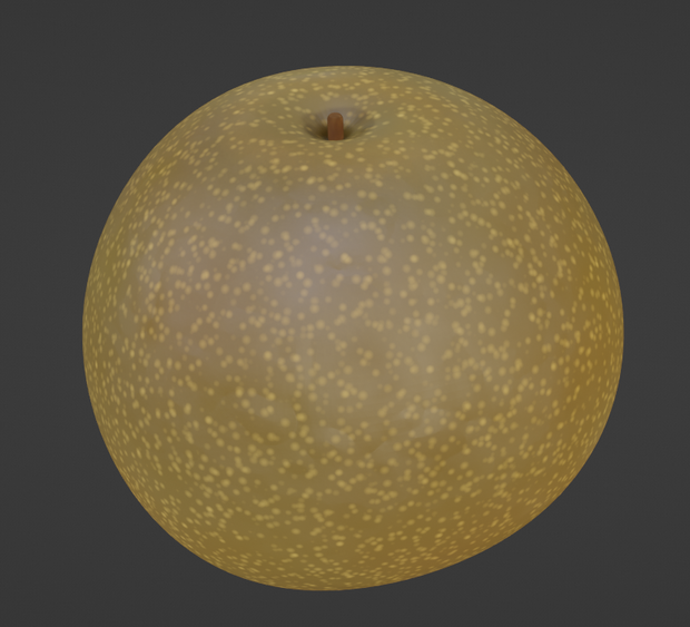 梨（Blenderデータ）