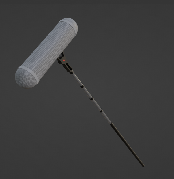 マイク（Blenderデータ）