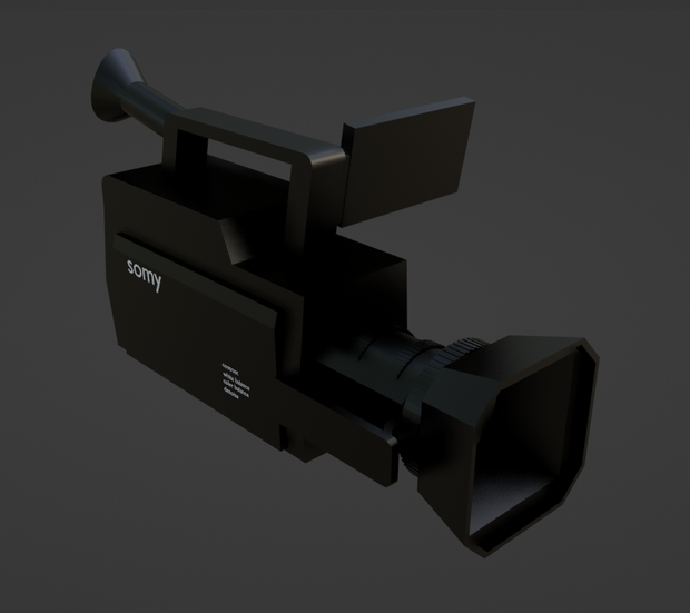 ビデオカメラ（Blenderデータ）