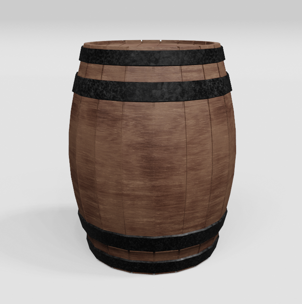 樽（Blenderデータ）