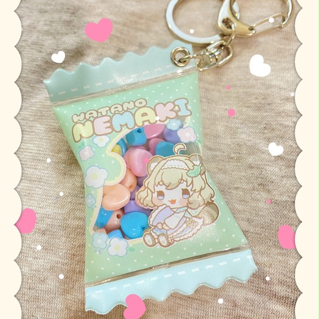 ジャンボキャンディ袋キーホルダー - ねまきのおみせ - BOOTH
