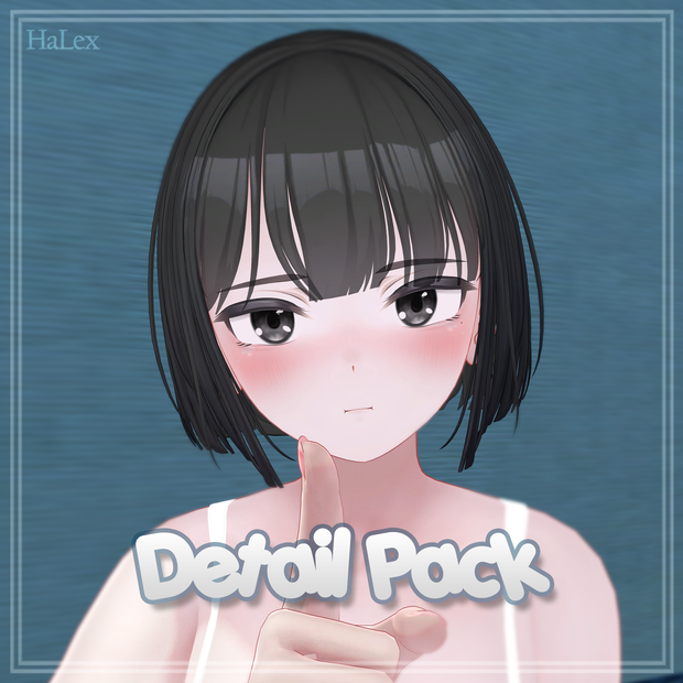 🎁「Velle 用」🎁 Detail Texture Pack (Body, Eyes, Tongue)