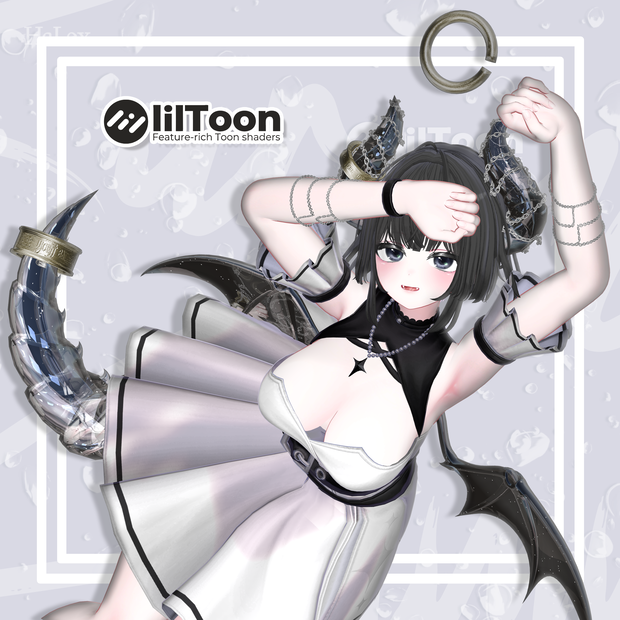 🖤「愛莉専用」🖤 Airi Tail & Horn FullPack (Ring, Chain, Texture)