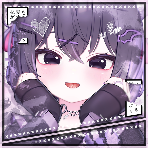 💜「ショコラ専用」✏️ ⠀Chocolat Cartoon Textures FullPack (Eyes, MakeUp, Body, Nail, Tongue)