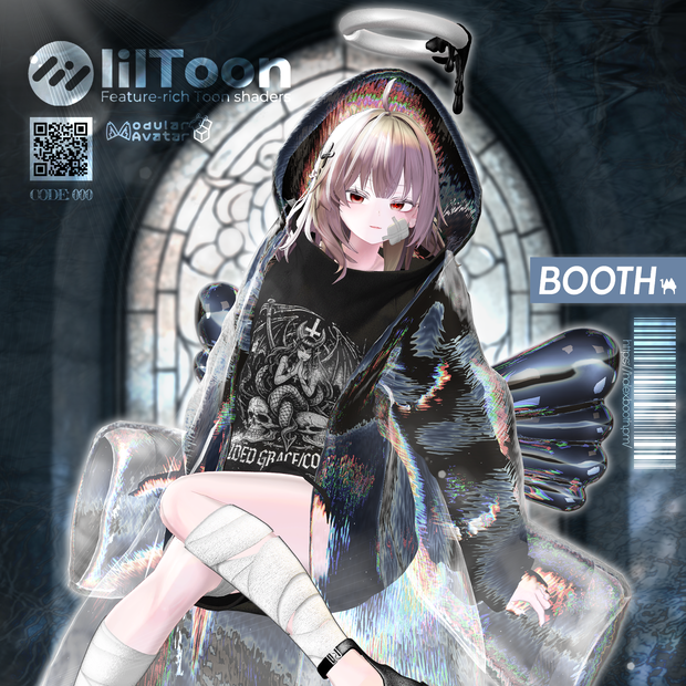 【SALE】 🖤ERROR SERAPH🖤 「12アバター対応」