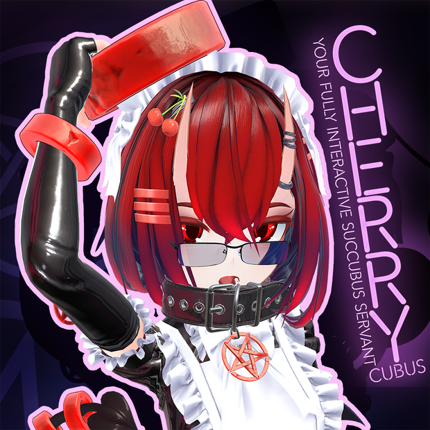[３Dモデル] CHERRYCUBUS[アバター] [VRC]INTERACTIVE]