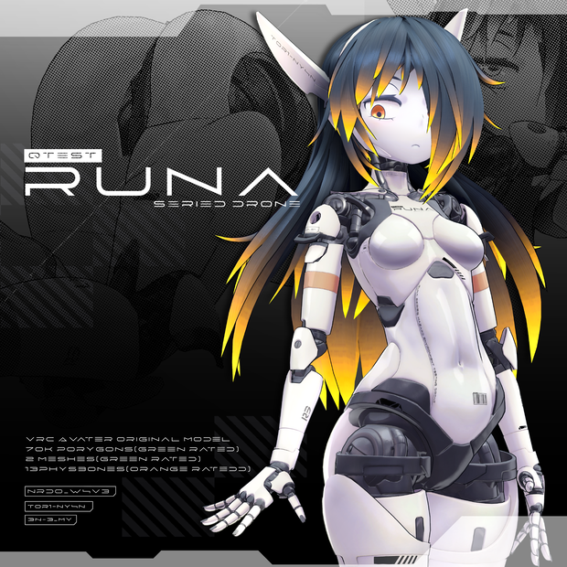 [３Dモデル] ルナ[LUNA] [アバター] MEGAPACK 2026 REMASTER [VRC]