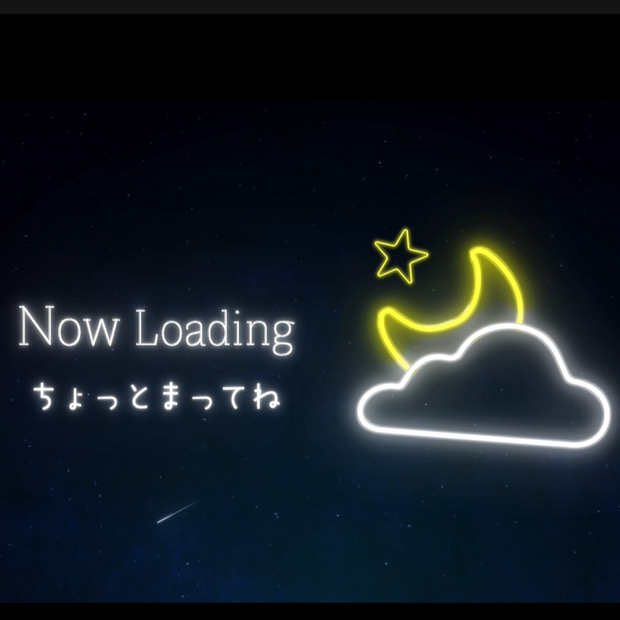  Dreamy Moon - Neon Loading Loop