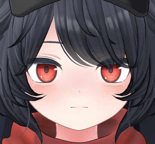【VRChat】デルタフレア[DELTA FLAIR]メイクテクスチャ【無料/Free】