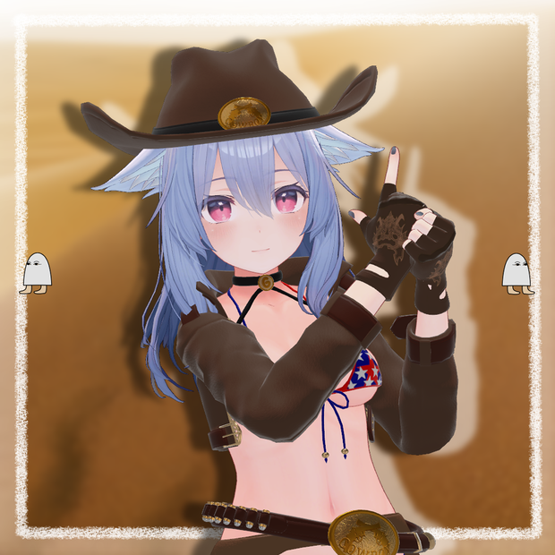 【桔梗用】Cowboy bikini