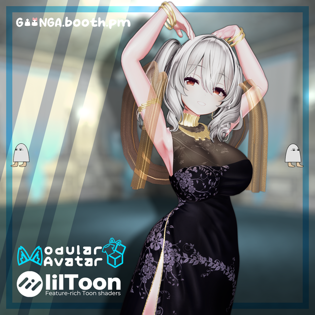 【7アバター対応】 Delightful Gown