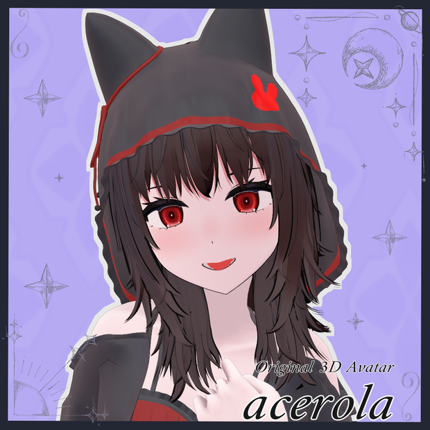 オリジナル３Dモデル「アセロラ_acerola」