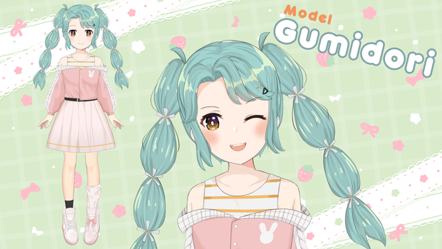 [Free] Gumidori Live2D Model