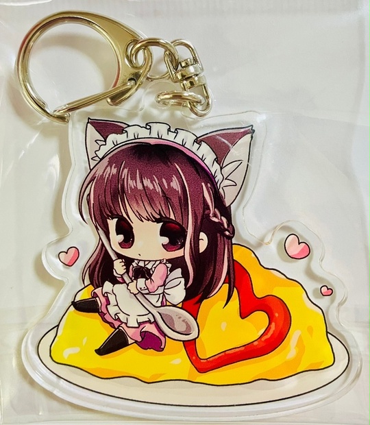 オムかなちゃんアクキー6㎝ - emokanashop - BOOTH