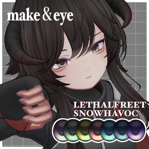 【リーサルフリート．スノーハヴォック対応】Sweet Simple Make＆eye
