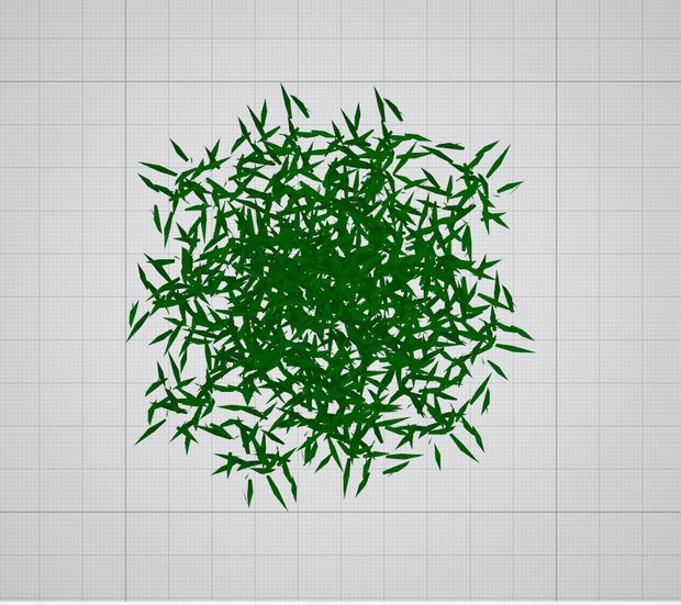 【3dモデル】草