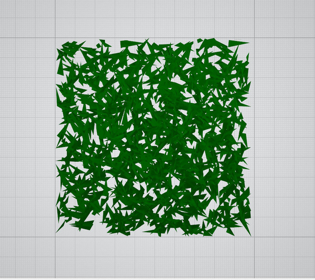 【3dモデル】草