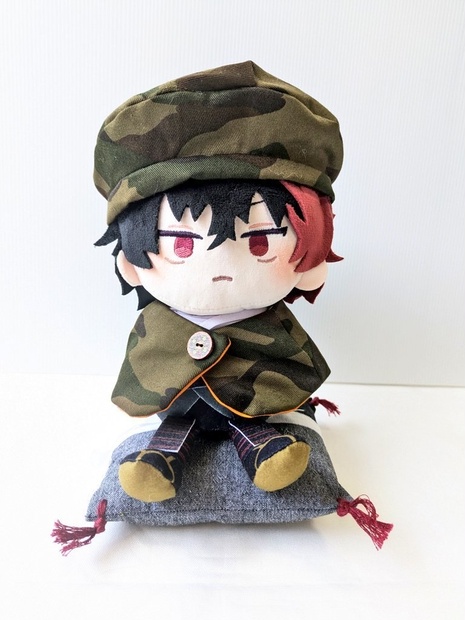 わんぱくベレー帽＋ケープ(迷彩) - もちのお布団屋さん - BOOTH