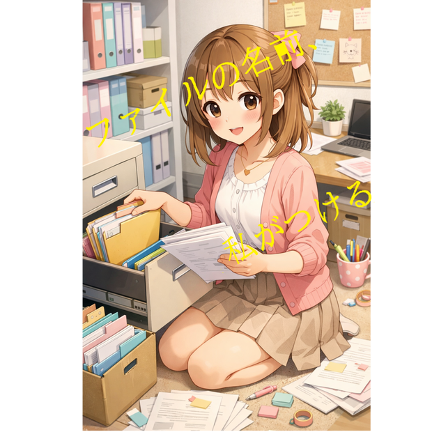 【Windows用】フォルダ内ファイル一括リネームツール（C++）