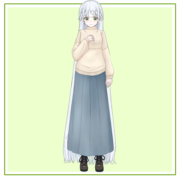 【無償版】全3種 わけあり少女私服ver