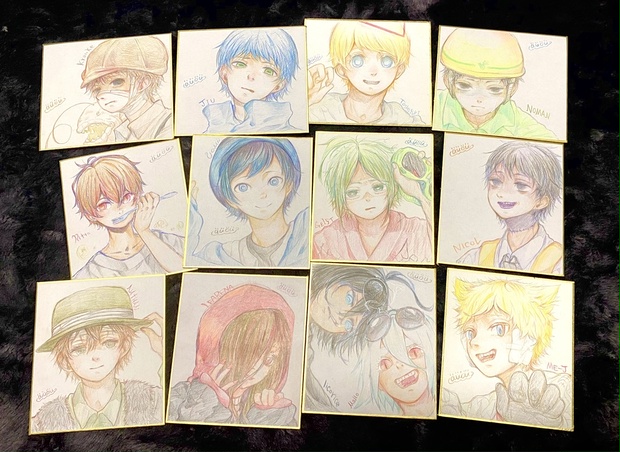 ミニ色紙 原画 - CRAFT栽培販売所 - BOOTH