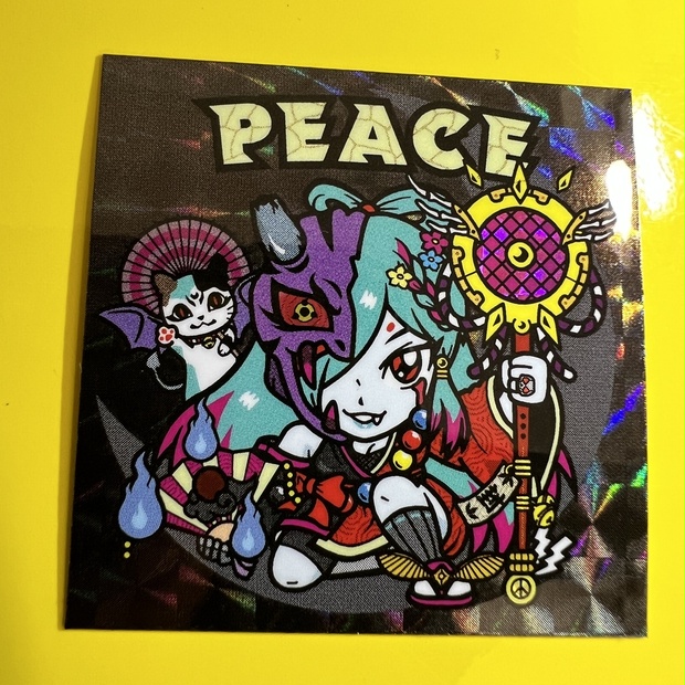 PEACE 神出姫仏 2枚セット 箔押し - その他