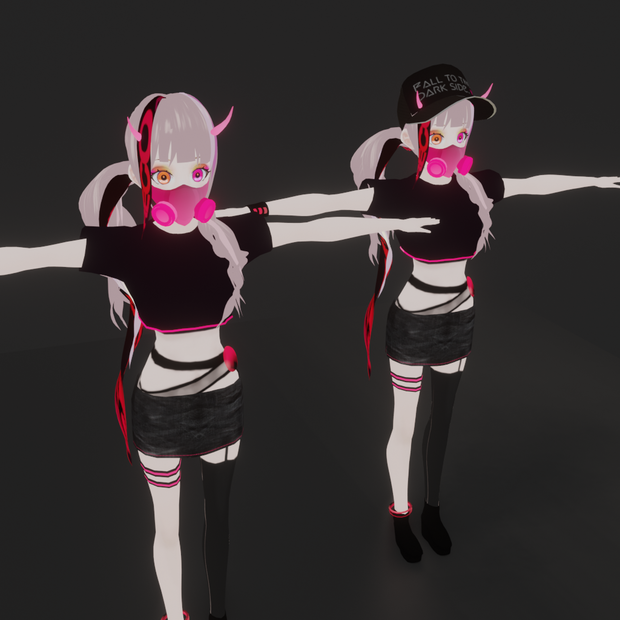 【cluster向けVRMアバター】OMT03C -RECO-