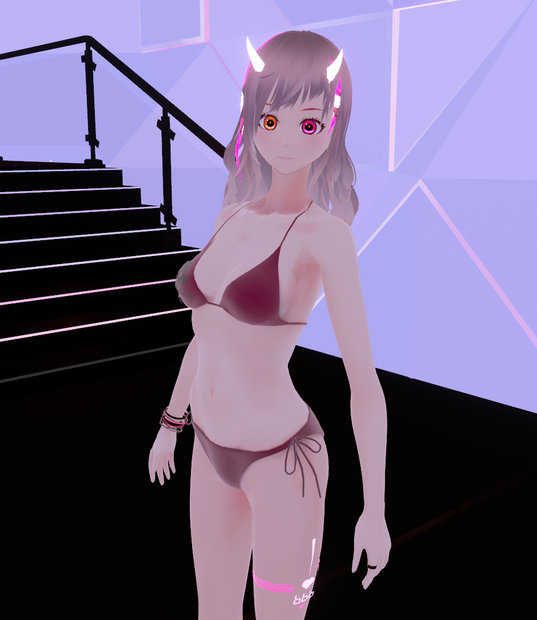 【cluster向けVRMアバター】Bikini -SISTERS-