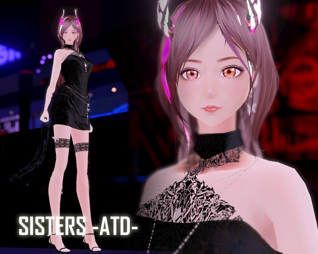 【VRMアバター】-SISTERS-ATD