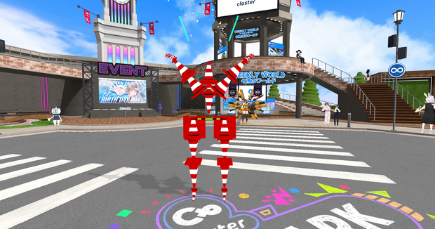 【VRMモデル】3角コーンさん【Cluster対応】