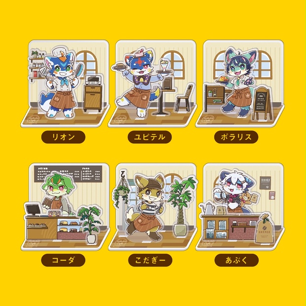 ゲーム コーヒートーク アクリル ジオラマ アクリルスタンド アクスタ コーヒートーク アクリル ジオラマ - メルカリ