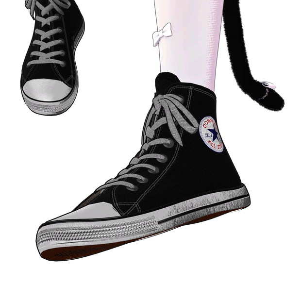 Converse sneakers for Avatar Manuka, Lime, Airi, Shinano, Sio, Rurune, Moe, Milltina