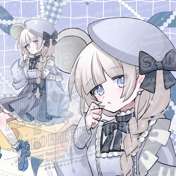 ■立ち絵素材_ねずみちゃん■