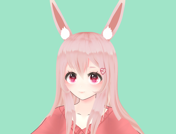 《VRoid》3D Model 'Eri' 3Dキャラクター 'えり' VRM
